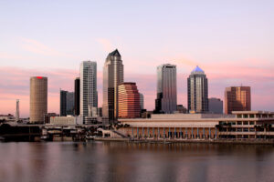 Tampa Florida skyline